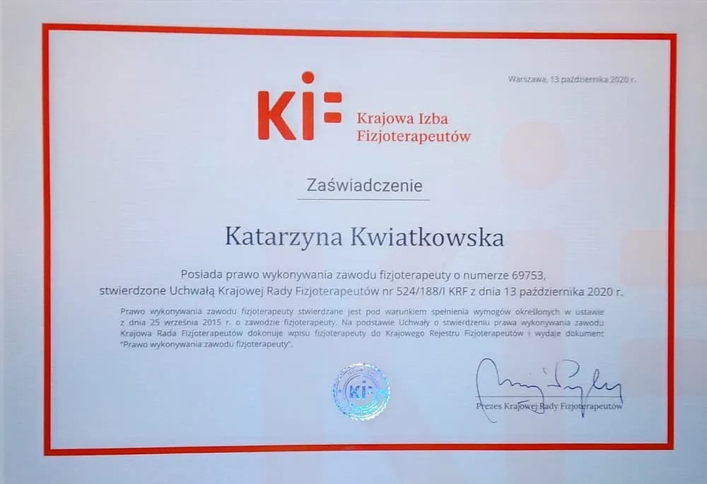 Jak uzyskać prawo wykonywania zawodu fizjoterapeuty - kluczowe kroki i wymagania