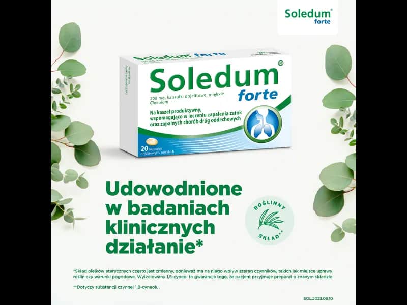 Soledum forte czy jest na receptę? Sprawdź, co musisz wiedzieć